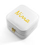 Personalised Summer Style White Jewellery Case, thumbnail 11 of 12