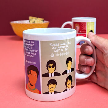 British Music Legends Born To Stand Out Mug, 3 of 4