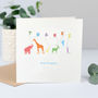 Personalised Thank You Cards With Animals, thumbnail 4 of 4