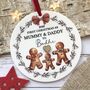 Personalised First Christmas As Mummy And Daddy Gingerbreads, thumbnail 1 of 3