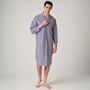 Men's 'Red Pop' Stripe Crisp Cotton Nightshirt, thumbnail 1 of 4