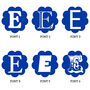 Children's Personalised Initial Name Print Nursery, thumbnail 10 of 11