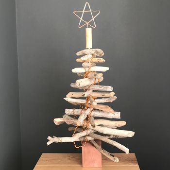 Copper And Driftwood Christmas Tree, 2 of 7