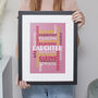 Personalised Typography Word Art Print 'Use Any Words', thumbnail 7 of 8