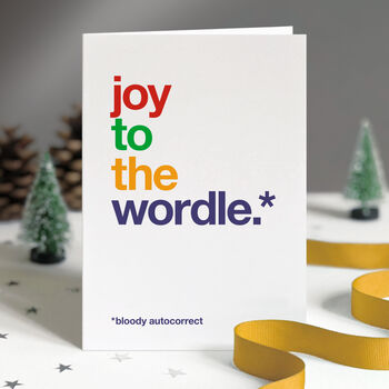 Funny Autocorrected Christmas Cards Twenty Four Pack, 11 of 12