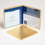 Disabled Blue Badge Parking Permit Wallet In Tiger Gold Lurex, thumbnail 1 of 12