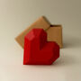 I Love You Tiny Little Gifts Geometric Heart, thumbnail 2 of 4