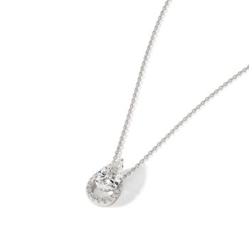 Riva Necklace White Gold Lab Grown Diamond, 2 of 5