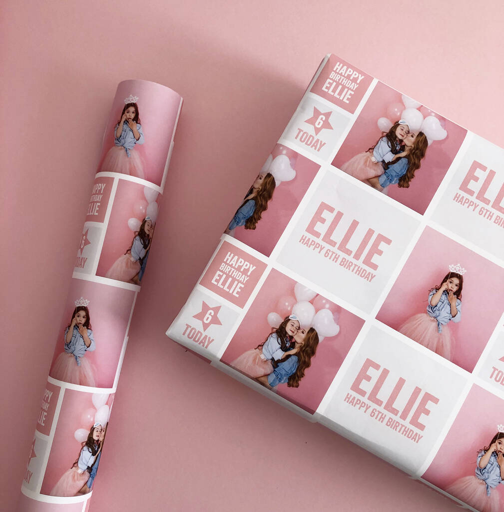 Personalised Photo Wrapping Paper, 1 of 7