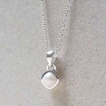 Sterling Silver Birthstone Necklaces, 7 of 12