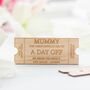 Personalised Mothers Day Ticket, thumbnail 2 of 6