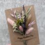 Happy Mothers Day Card With Dried Flowers, thumbnail 2 of 4