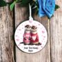 Personalised Otter Couple Love Decoration, thumbnail 2 of 2