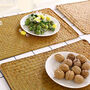 Natural Seagrass Table Mats For Dinner Table, thumbnail 2 of 4