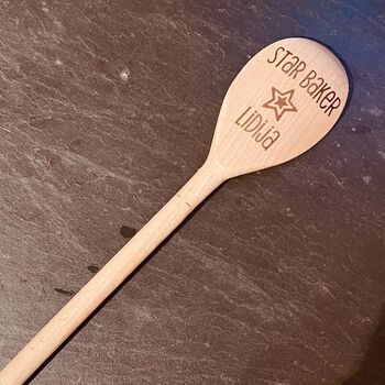 Star Baker Wooden Spoon, 2 of 2