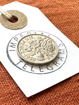 A Little Sixpence For Father's Day Keepsake Card, 5 of 8