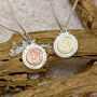 St Christopher Silver And Gold Or Rose Gold Necklace, thumbnail 2 of 11