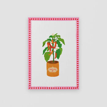 Chilli Willy A4 Art Print, 3 of 3