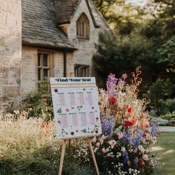 Illustrated Order Of The Day Timeline Wedding Sign Digital Or Physical, 5 of 6