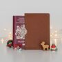 Personalised Pebble Grain Leather Passport Sleeve Christmas Gift For Him Or Her, thumbnail 1 of 8