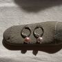 Pearl Earrings On Sterling Silver Hoop Earrings, thumbnail 6 of 6