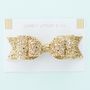 Oversized Glitter Hair Bow 14 Colours To Choose, thumbnail 7 of 12