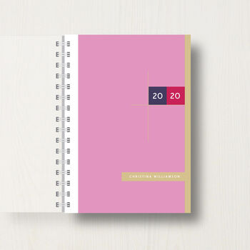 Personalised 2024 Week To View Diary, 10 of 10