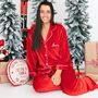 Personalised Family Velvet Christmas Pyjamas, thumbnail 9 of 12