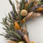 Small Dried Flowers Spring Wreath, thumbnail 3 of 5