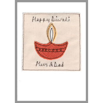 Personalised Diwali Card For Him Or Her, 7 of 8