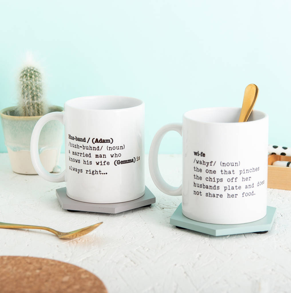 personalised-husband-and-wife-definition-mug-gift-set-by-lello