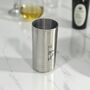 Personalised Stainless Steel Straight Jigger, thumbnail 2 of 9