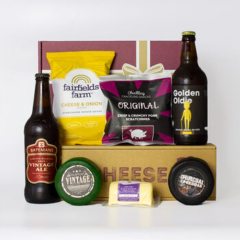 You're Not Old, You're Vintage! Cheese And Beer Hamper, 8 of 8