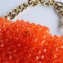 Beaded Purse With Chain Link Strap, thumbnail 7 of 12