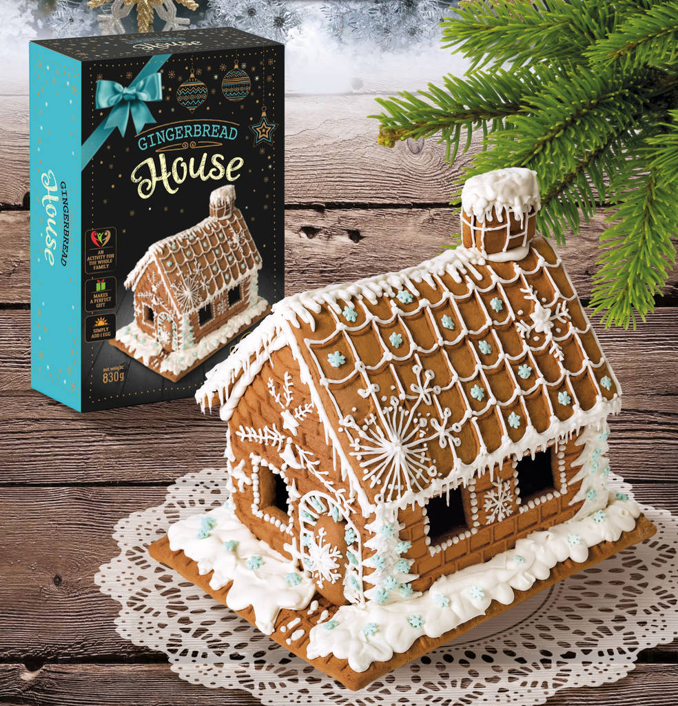 Make your own gingerbread house by the treat kitchen