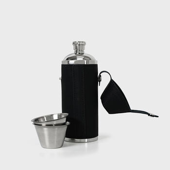 Engraved 8oz Copper Hunter Flask With Shot Cups, 2 of 5
