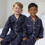 Personalised Mummy And Son Star And Navy Pyjama Set, thumbnail 7 of 9