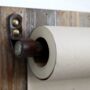 Reclaimed Wood Paper Roll Display Holder, thumbnail 2 of 3