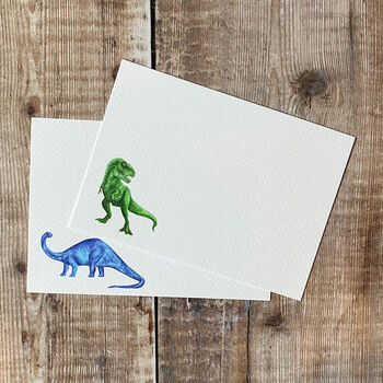 Dinosaur Notecards, 2 of 3