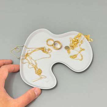 Grey Trinket Tray And Jewellery Tray Gift For Her, 7 of 12
