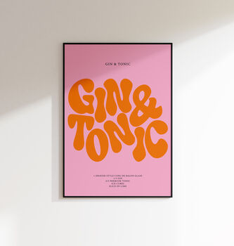 Gin And Tonic Print, 5 of 9
