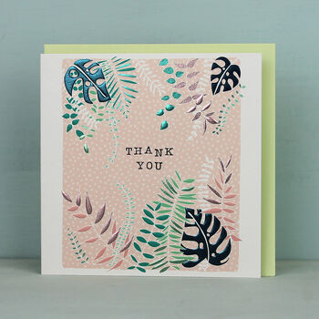 Pack Of Five Botanical Birthday Cards, 5 of 5