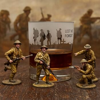 Remembrance Day Personalised Whisky Tumbler, 3 of 8