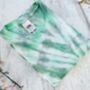 Adults Spiral Tie Dye Tshirt, thumbnail 3 of 12