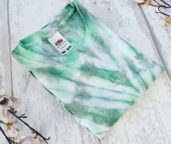 Adults Spiral Tie Dye Tshirt, 3 of 12