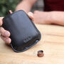Copper Hip Flask With Personalised Leather Sleeve, thumbnail 2 of 12
