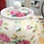 Two Cup Teapot In Rose Design, thumbnail 7 of 7