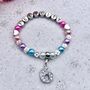 Personalised Birthday Bracelet Age Charm Bracelet, thumbnail 2 of 12