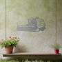 Metal Combine Harvester Garden Wall Art Farm Decor Gift Idea, thumbnail 6 of 10