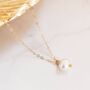 14 Kt Gold Filled Pearl Necklace, thumbnail 2 of 5